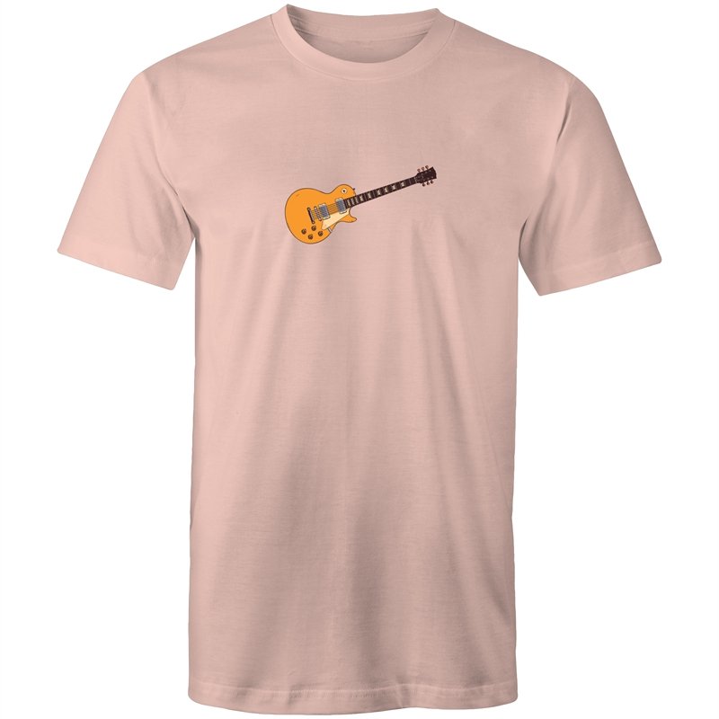 Men's Yellow Guitar T-shirt