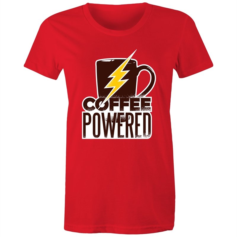 Women's Coffee Powered T-shirt