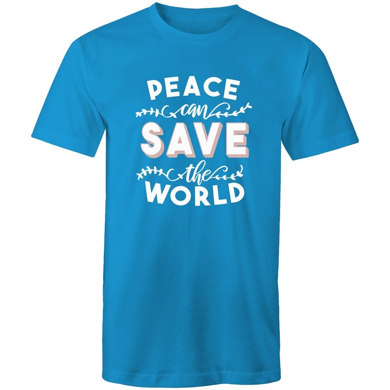Men's Peace Can Save The World T-shirt