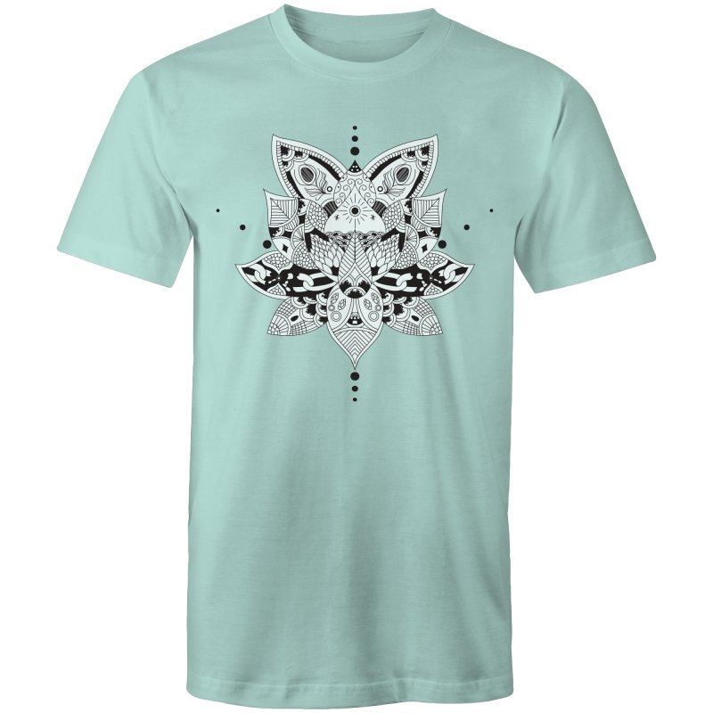 Men's Lotus Mandala Yoga T-shirt
