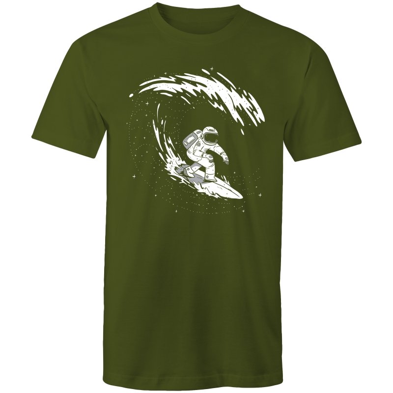 Men's Trippy Surfing Astronaut T-shirt