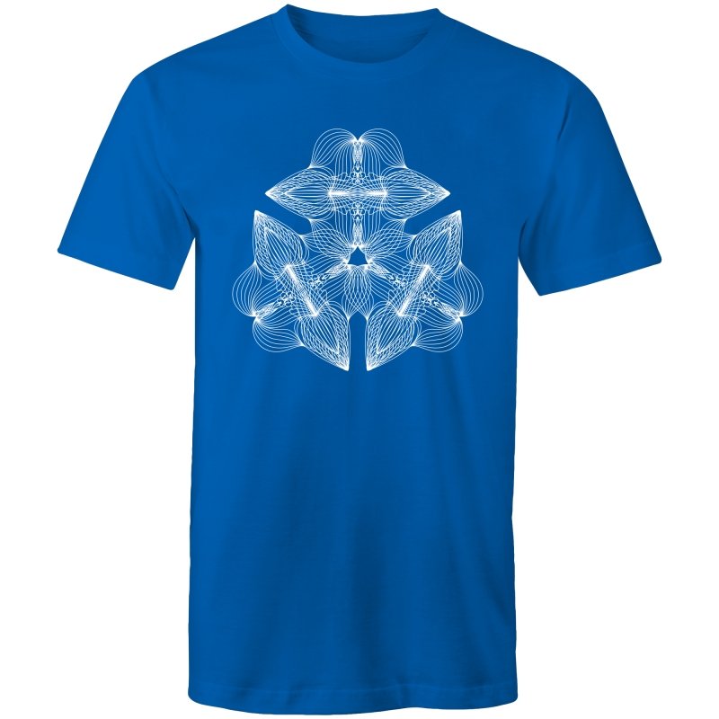 Men's Abstract Geometric Graphic Tee
