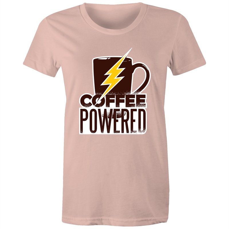 Women's Coffee Powered T-shirt