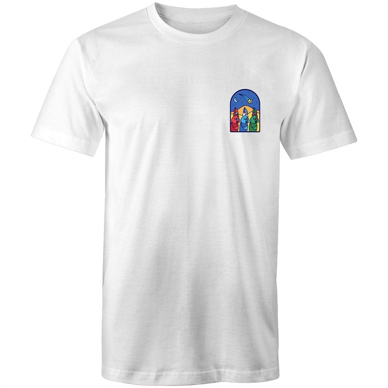 Men's Three Wise Men Pocket T-shirt