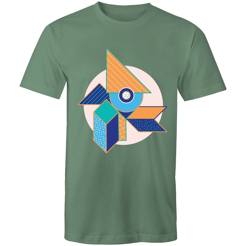Men's Abstract Cubism T-shirt