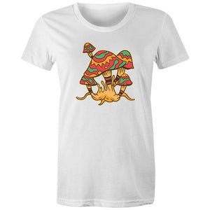 Women's Funky Mushroom T-shirt