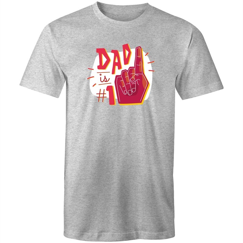 Men's Dad Is #1 T-shirt
