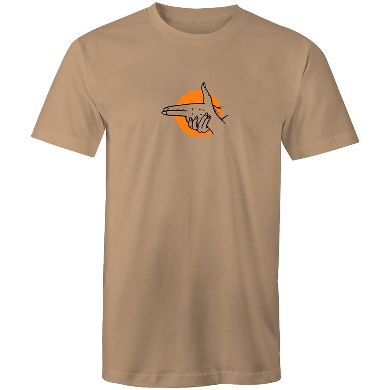 Men's Minimalist Hand Gun T-shirt
