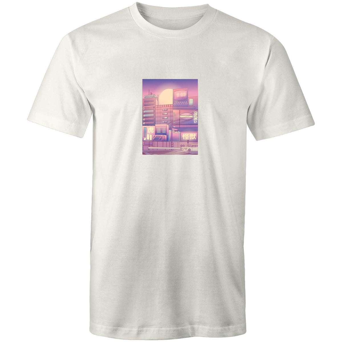 Men's Vaporwave City T-shirt - The Hippie House