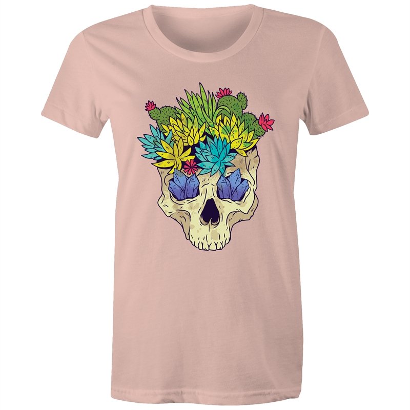 Women's Cactus Skull T-shirt