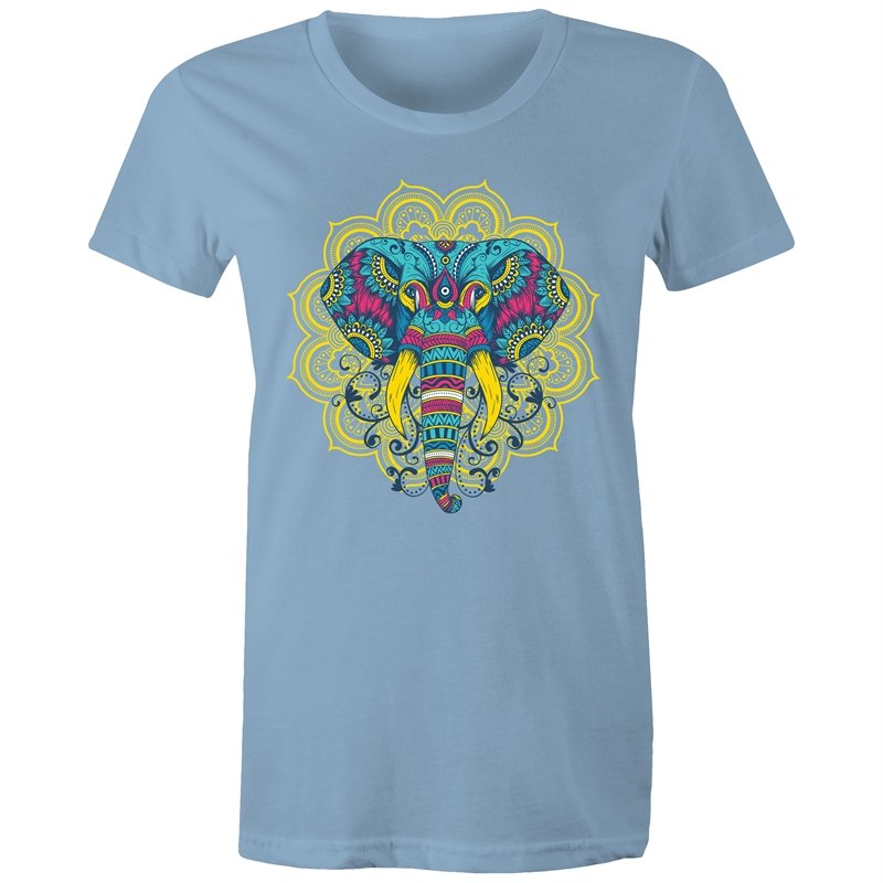 Women's Mandala Elephant T-shirt