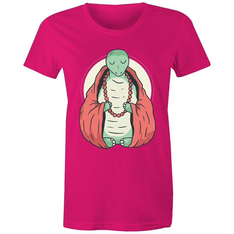 Women's Meditating Turtle T-shirt