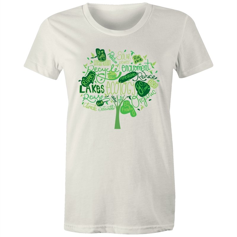 Women's Earth Day Tree T-shirt
