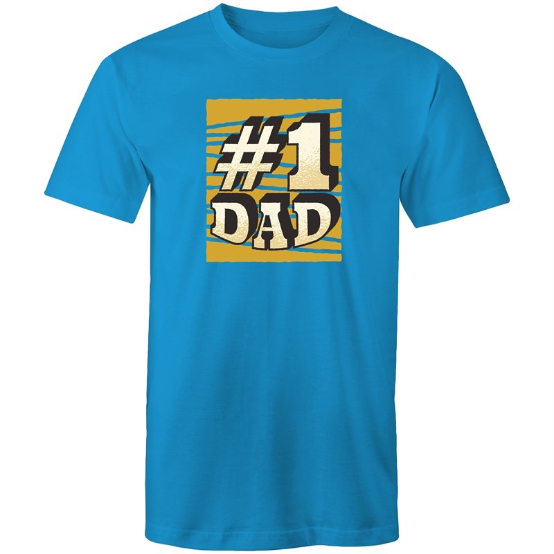 Men's #1 Dad T-shirt