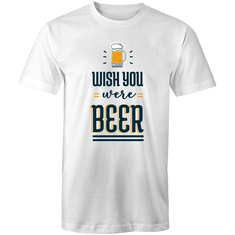 Men's Wish You Were Beer T-shirt