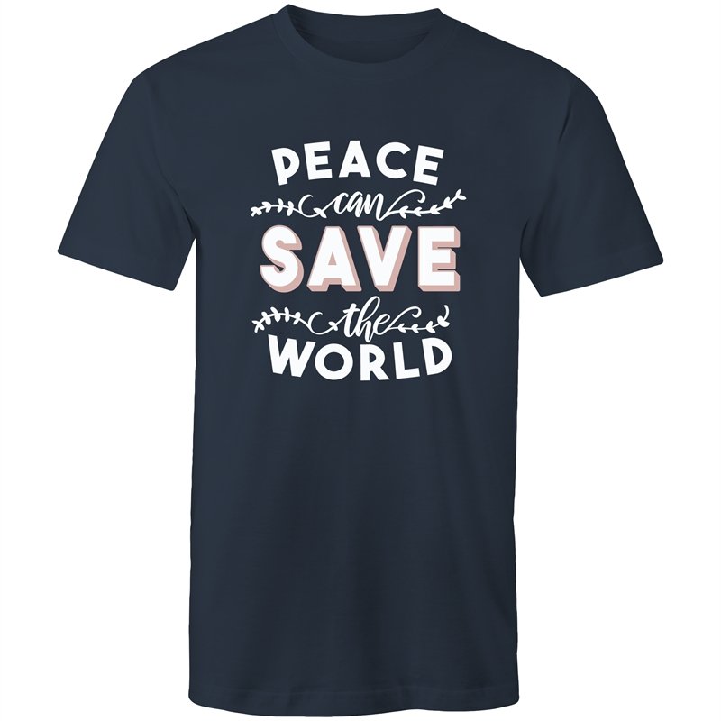 Men's Peace Can Save The World T-shirt