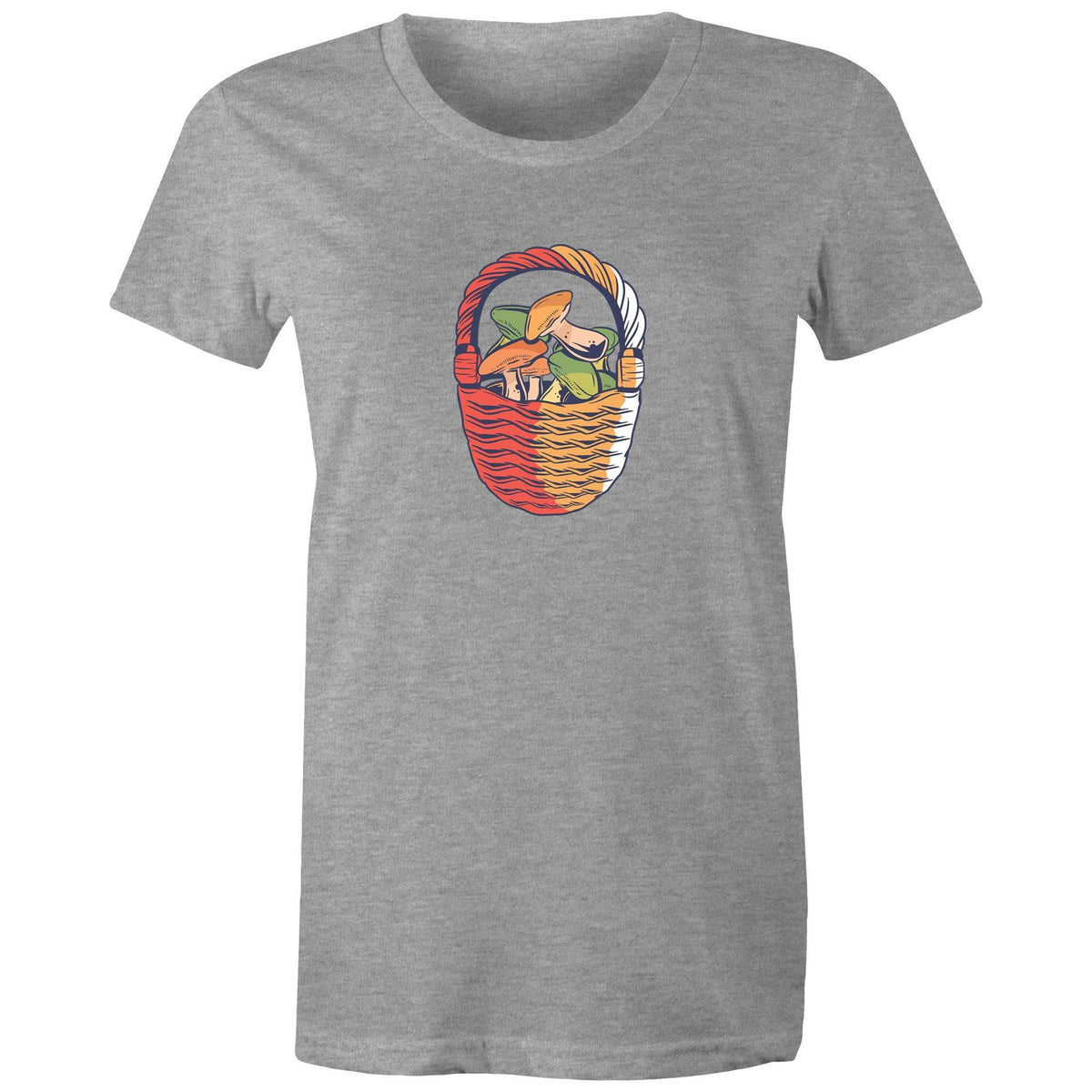 Women's Mushroom Basket T-shirt