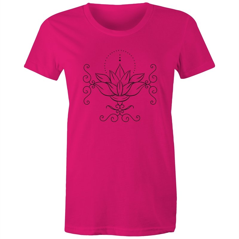 Women's Lotus Simplistic T-shirt
