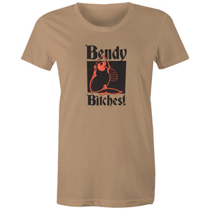 Women's Bendy Bitches Yoga T-shirt