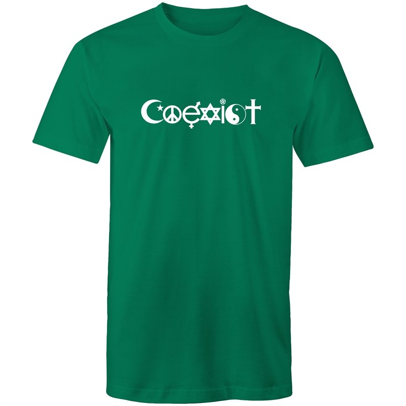 Men's Coexist Lettering T-shirt