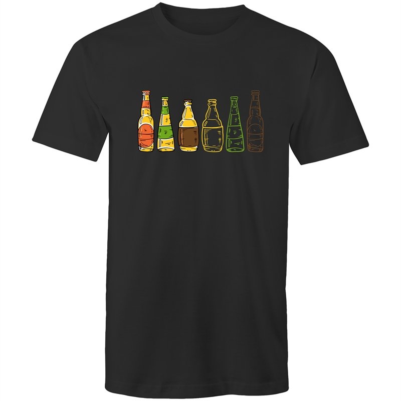 Men's Beer Bottle Art T-shirt