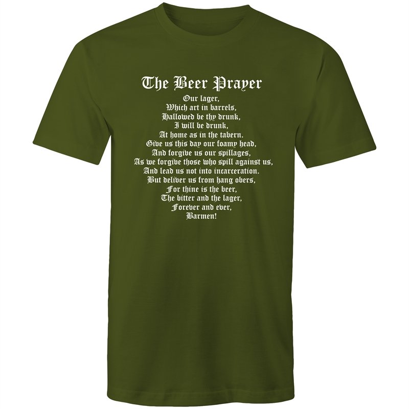 Men's Beer Prayer T-shirt