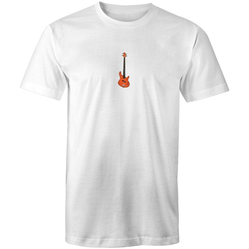 Men's Orange Guitar T-shirt