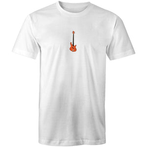 Men's Orange Guitar T-shirt