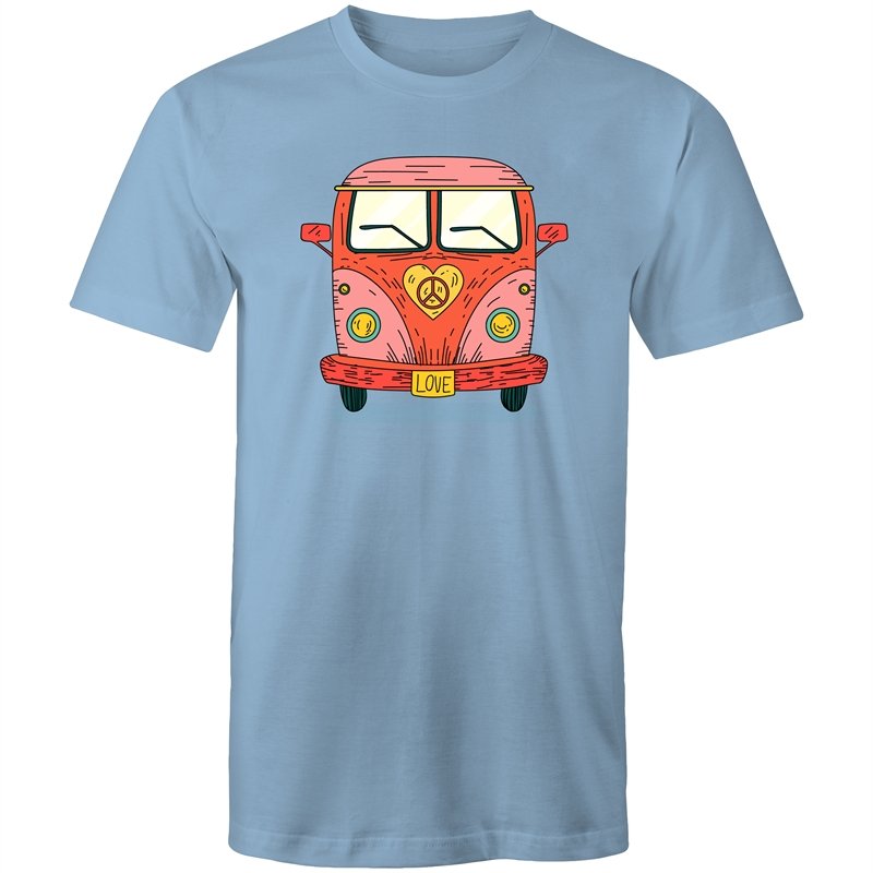 Men's Hippie Love Bus T-shirt