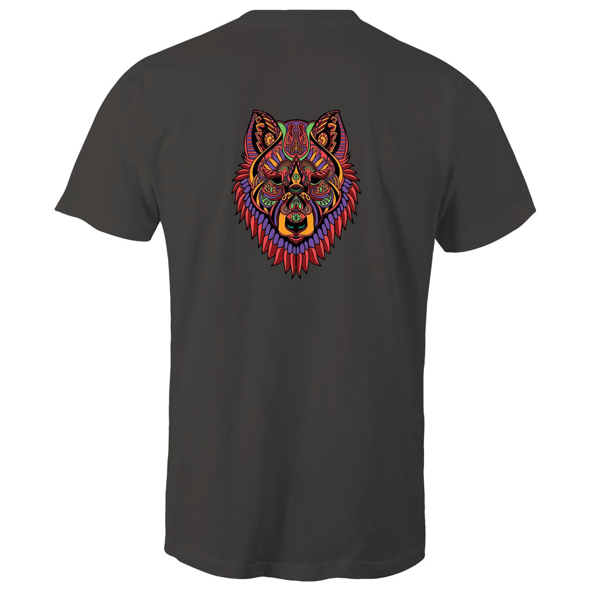 Men's Mandala Wolf T-shirt