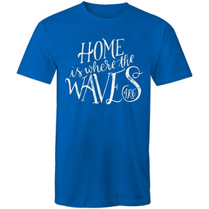 Men's Home Is Where The Waves Are T-shirt