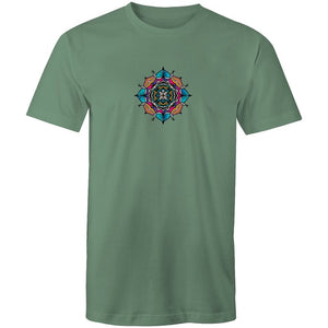 Men's Indian Mandala Lotus T-shirt