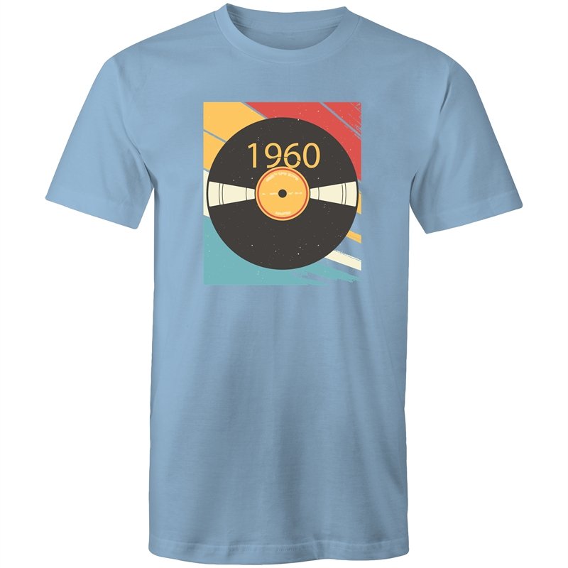 Men's Retro 1960 Music Poster T-shirt