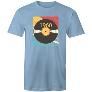 Men's Retro 1960 Music Poster T-shirt