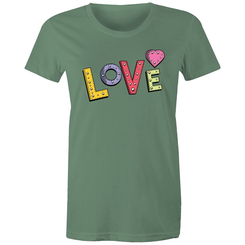 Women's Love Sign T-shirt