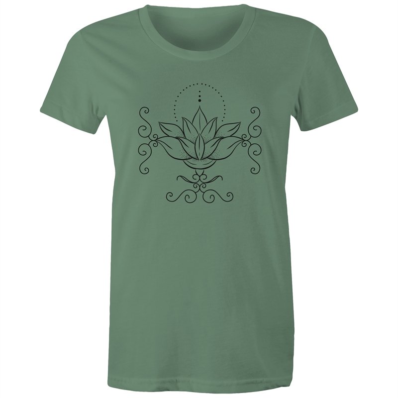 Women's Lotus Simplistic T-shirt