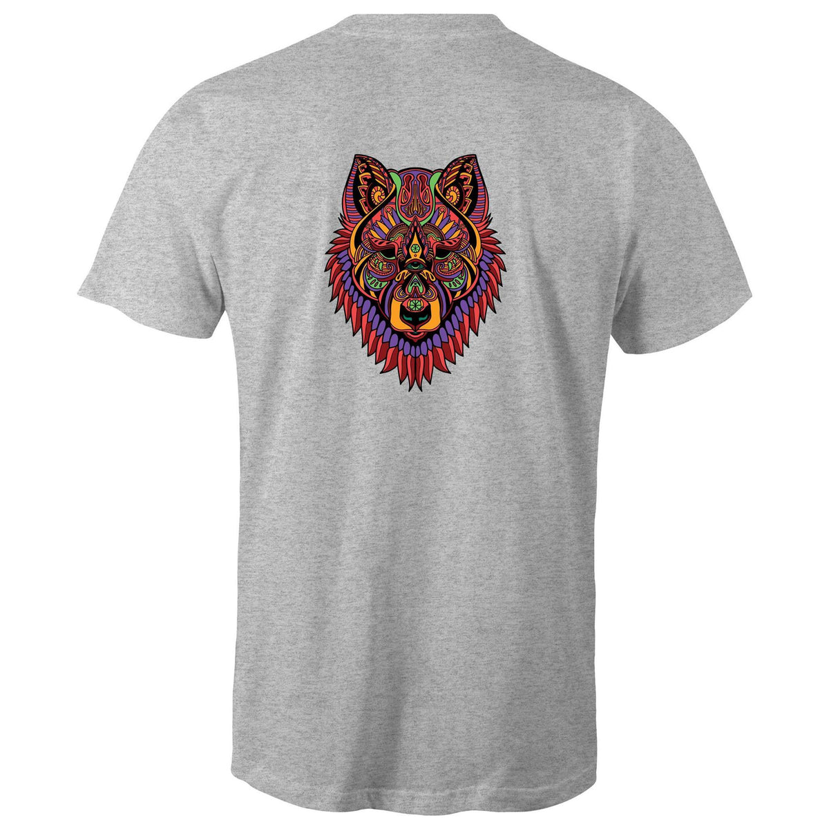 Men's Mandala Wolf T-shirt