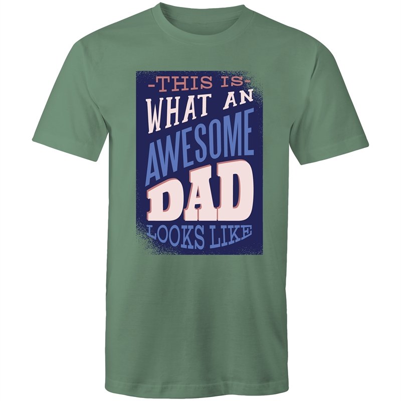 Men's This Is What An Awesome Dad Looks Like T-shirt