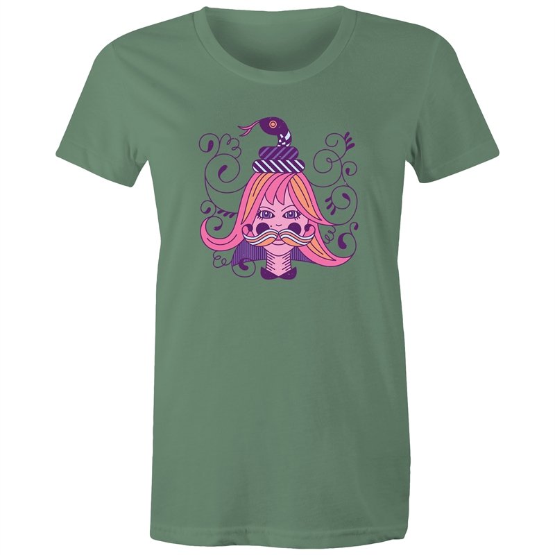 Women's Ornament Girl T-shirt