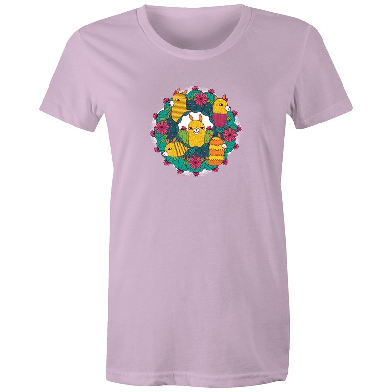 Women's Cute Llama T-shirt