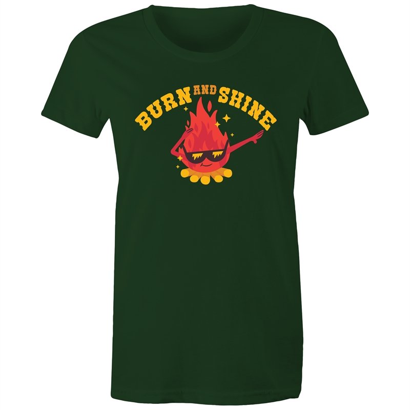 Women's Burn And Shine T-shirt