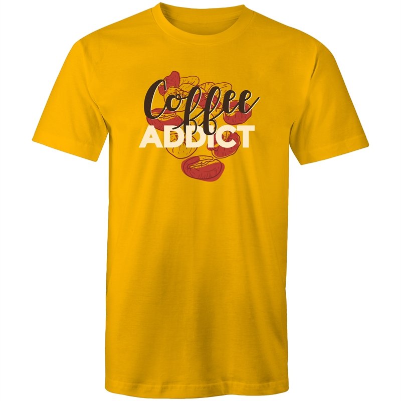 Men's Coffee Bean Addict T-shirt