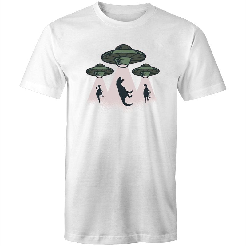 Men's Alien Dinosaur Abduction T-shirt