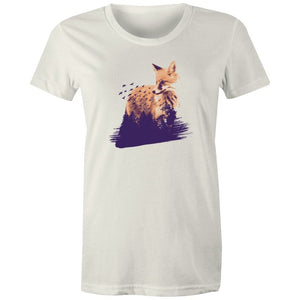 Women's Fox In Forest T-shirt
