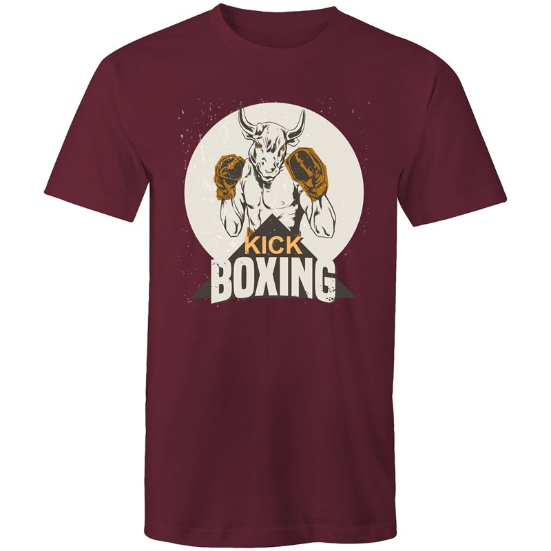 Men's Kick Boxing Bull T-shirt