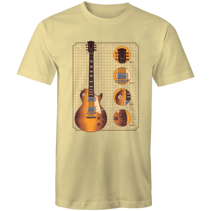 Men's Guitar Peices T-shirt
