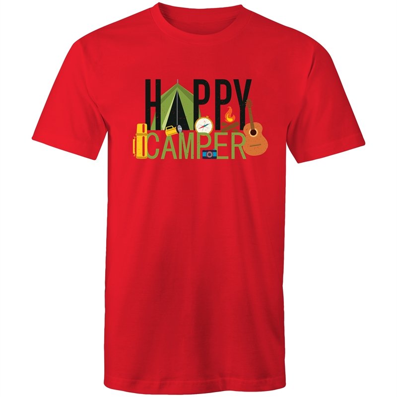 Men's Happy Camper Camping T-shirt