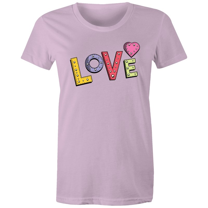 Women's Love Sign T-shirt