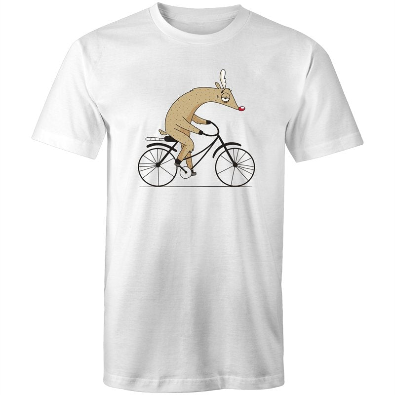 Men's Cycling Reindeer T-shirt