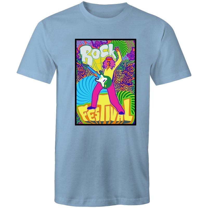 Men's Psychedelic Rock Festival T-shirt
